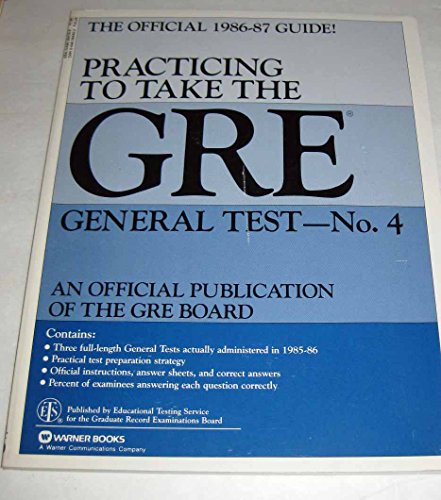 Practicing to Take the Gre General Test-No. 4