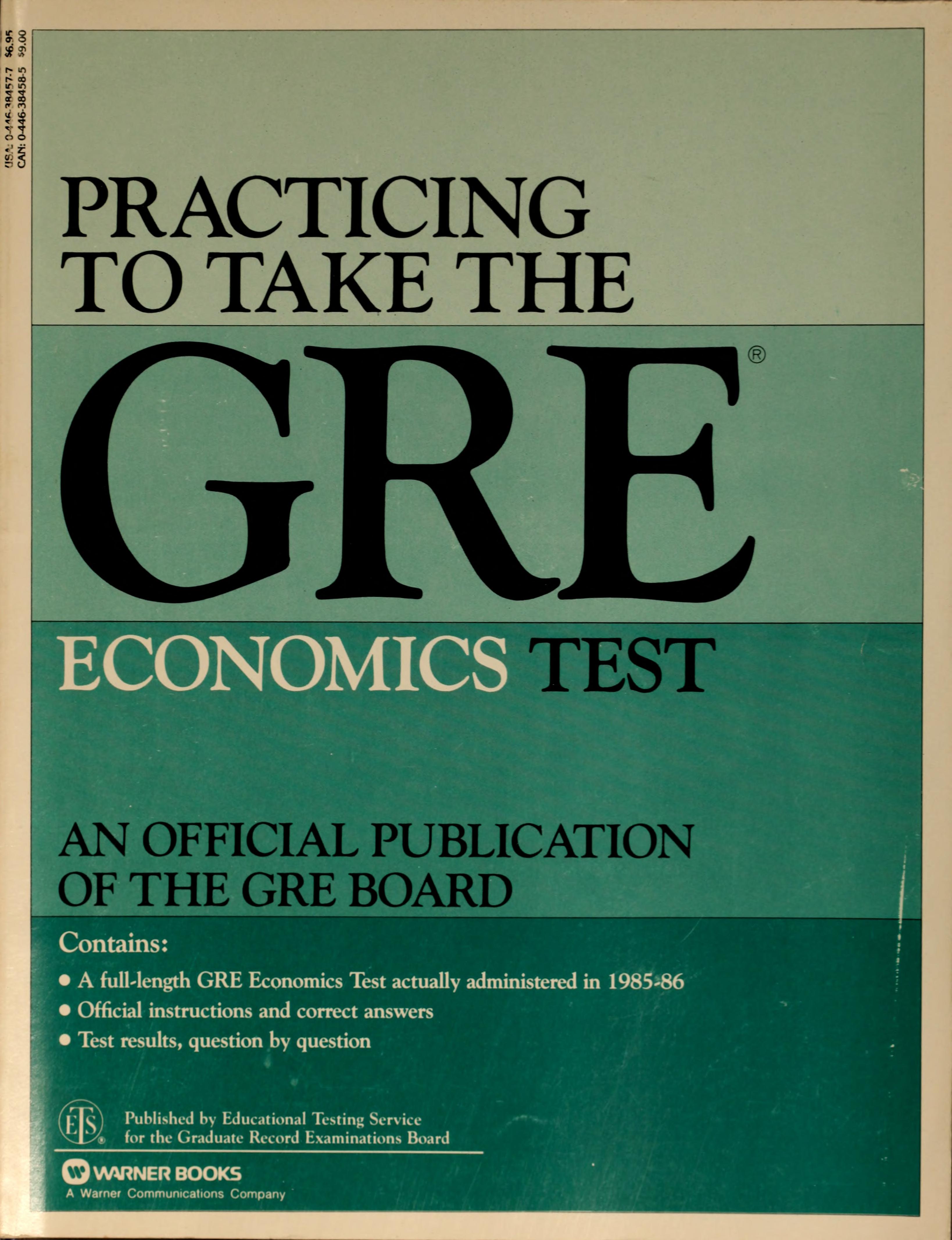 Practice to Take the Gre Economics Test