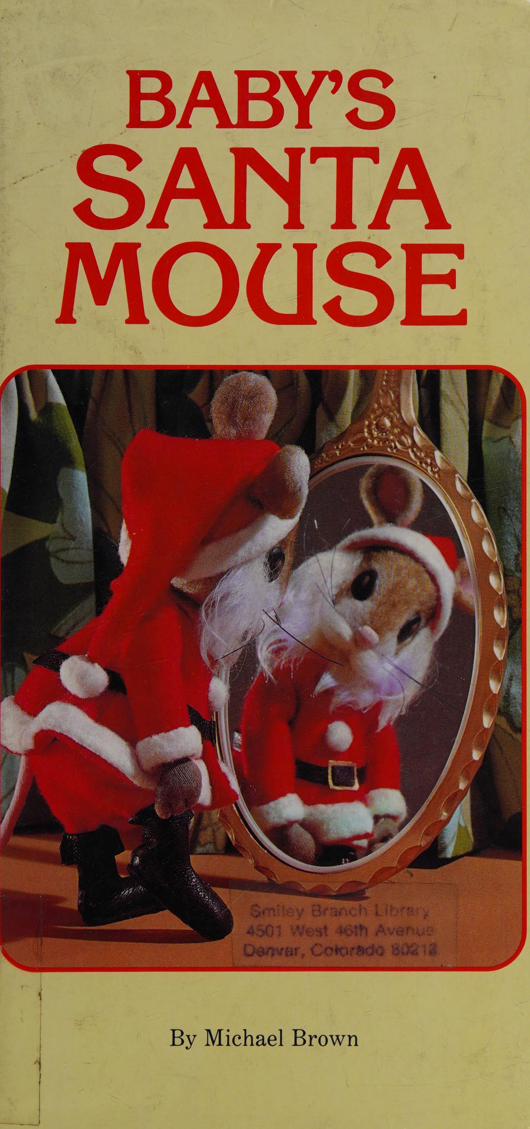 Baby's Santa Mouse