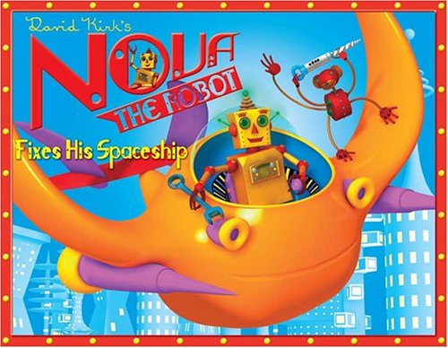 Nova the Robot Fixes His Spaceship