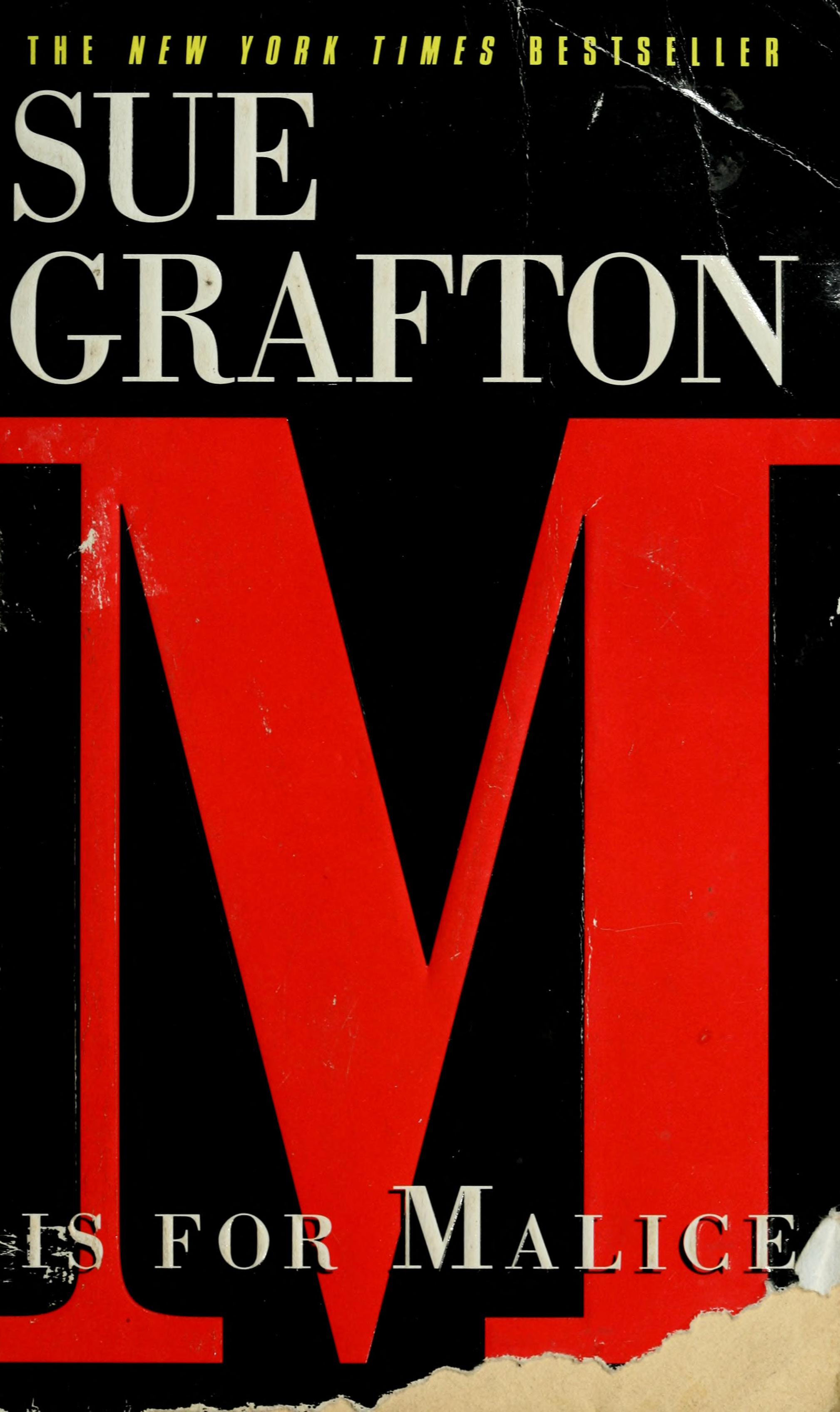M Is for Malice by Sue Grafton, ISBN 9780449223604