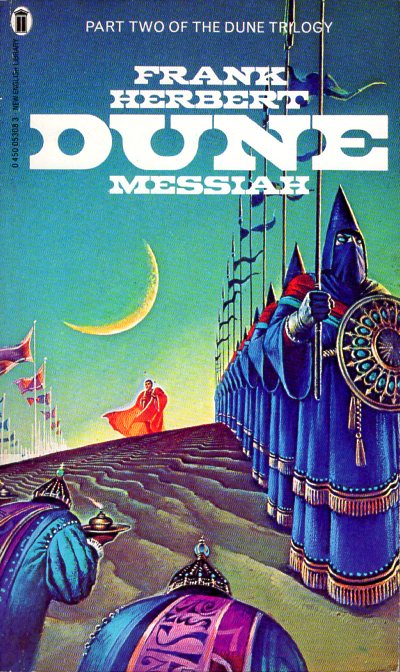 Dune Messiah by Frank Herbert, ISBN 9780450050886