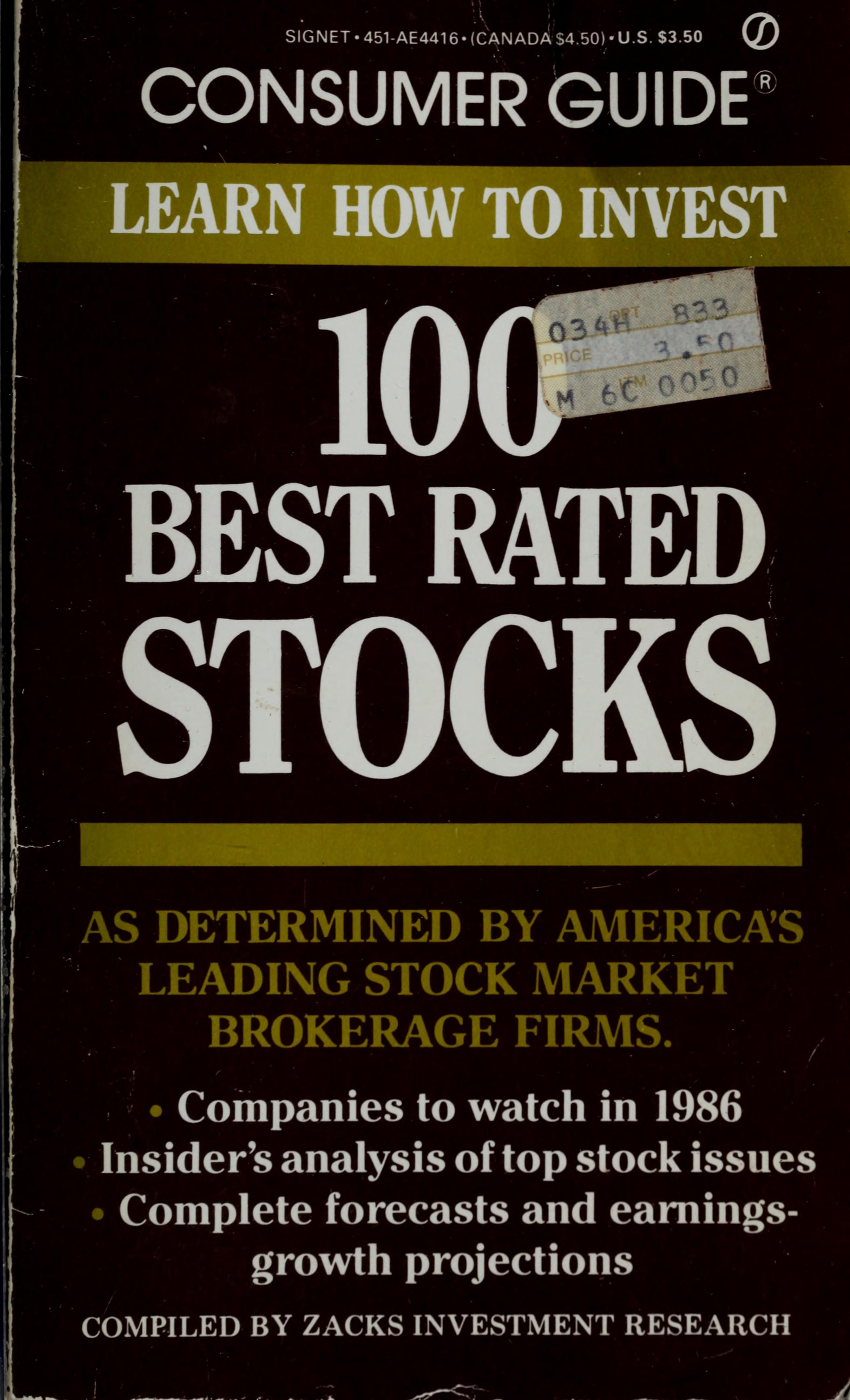 100 Winning 1986 Sto