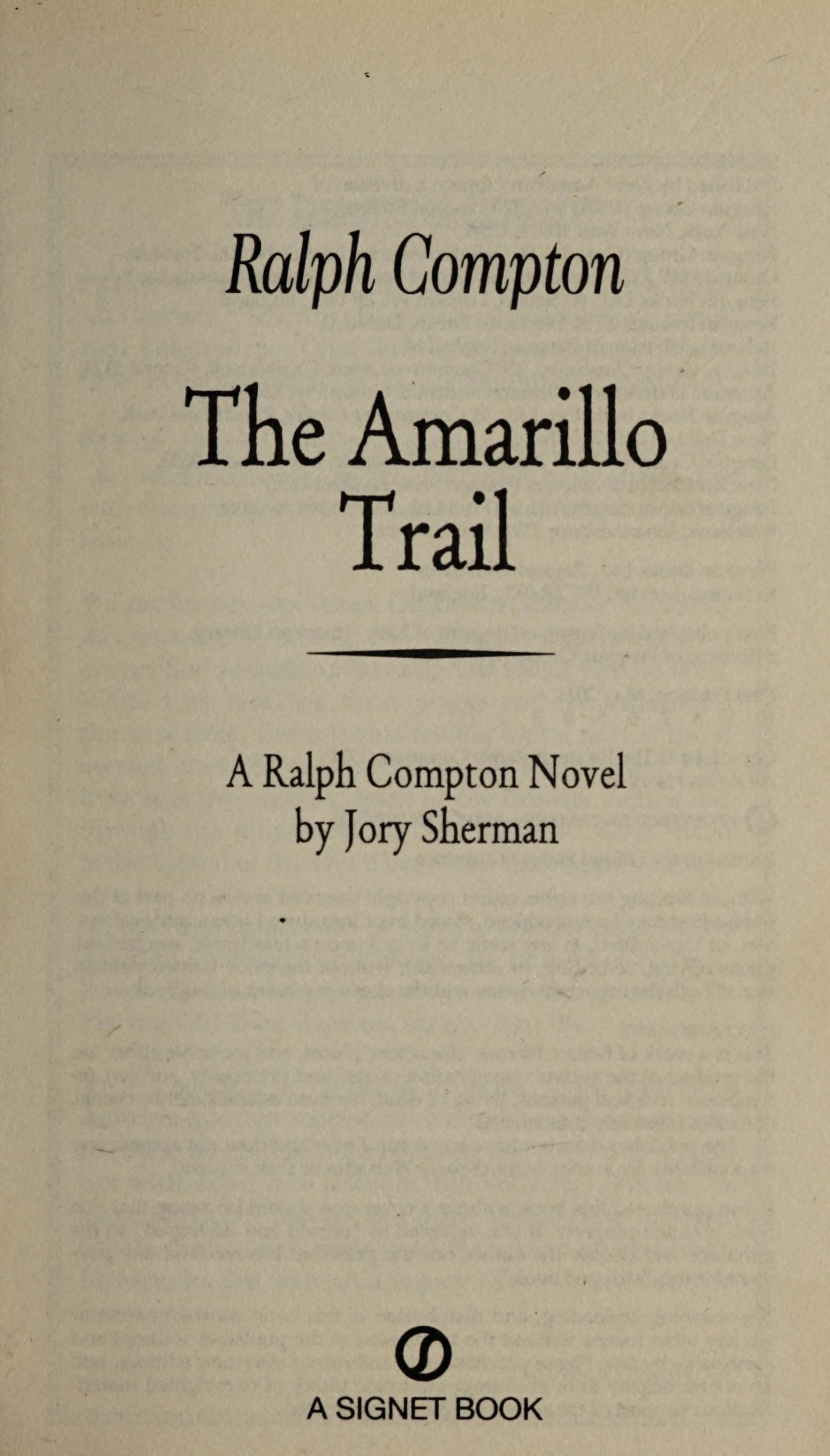 The Amarillo Trail