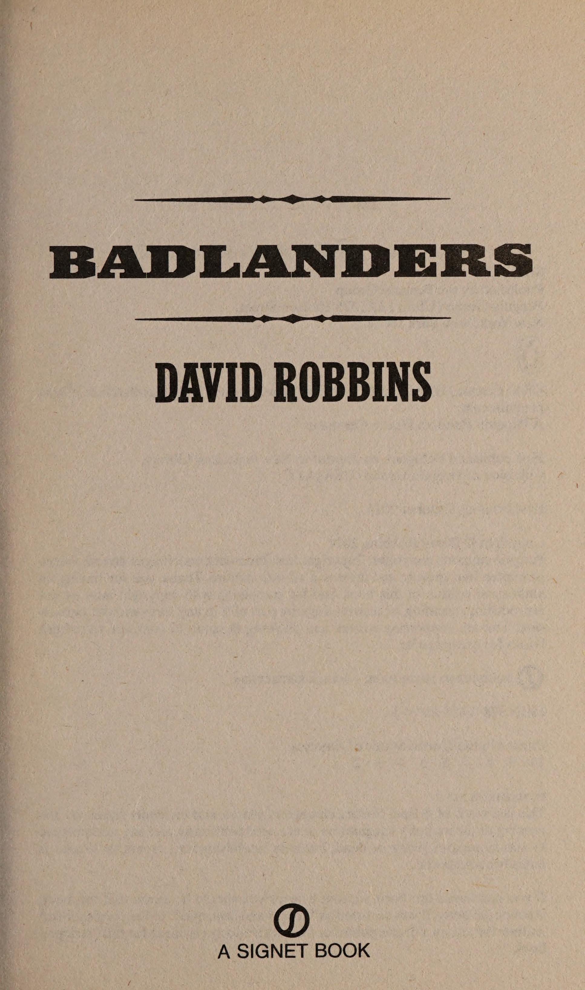 Badlanders