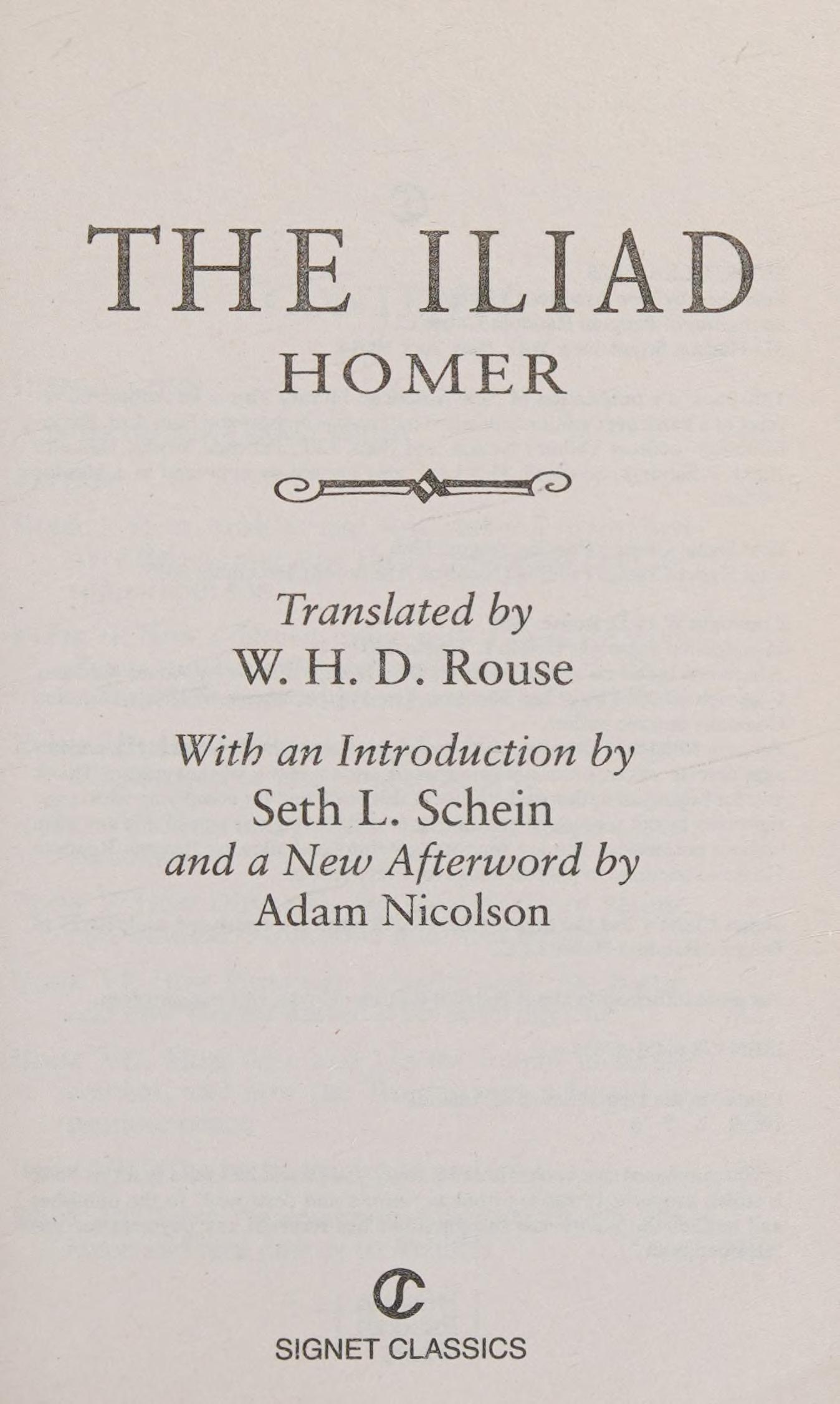 The Iliad