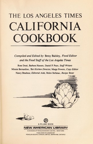 The Los Angeles Times California Cookbook