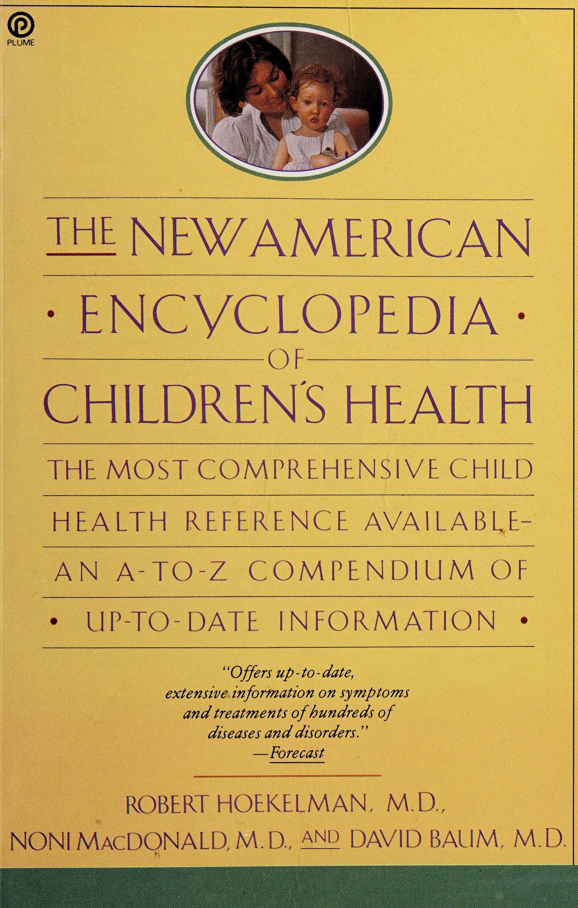 The New American Encyclopedia Of Children'S Health