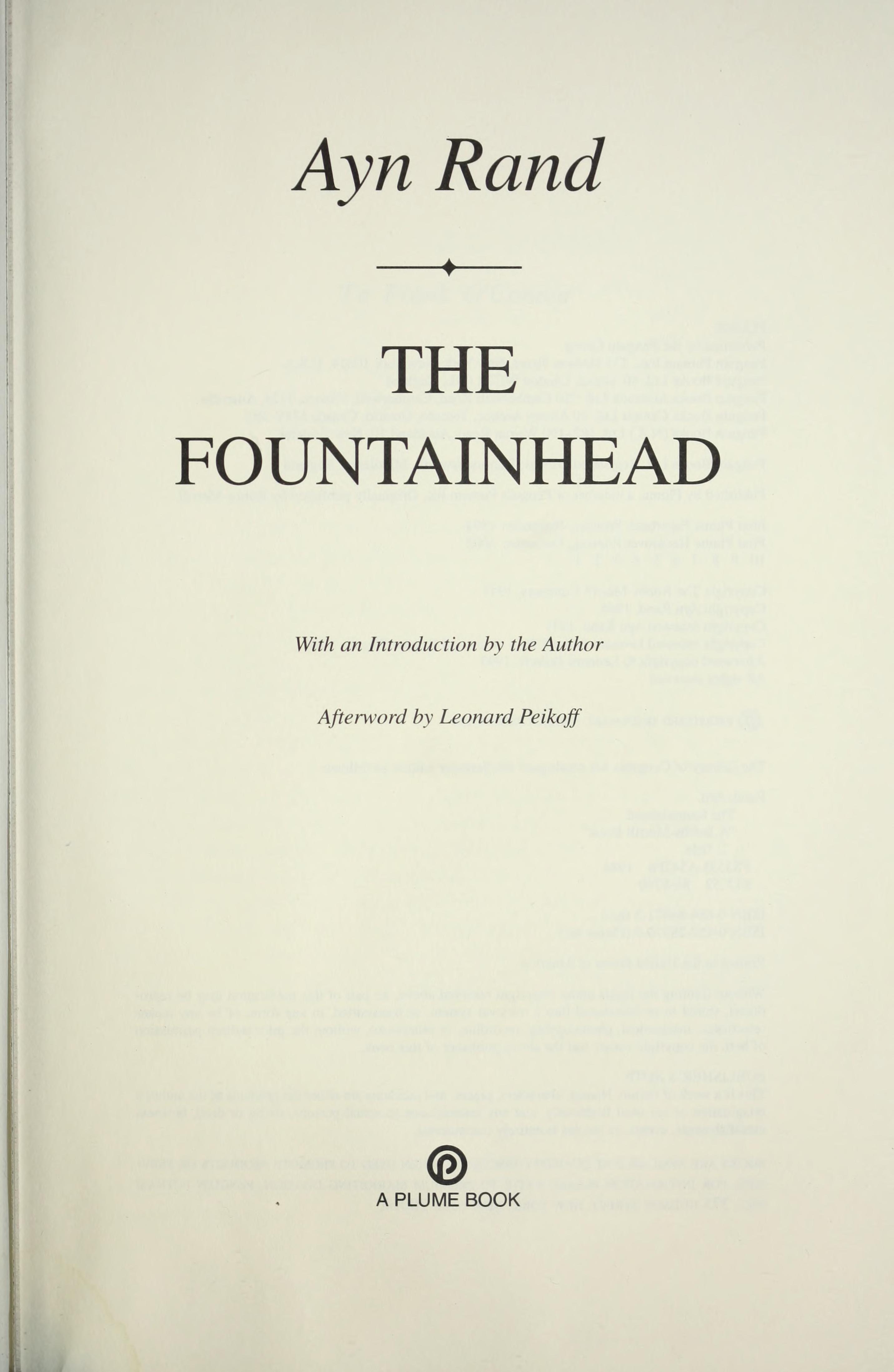 The Fountainhead