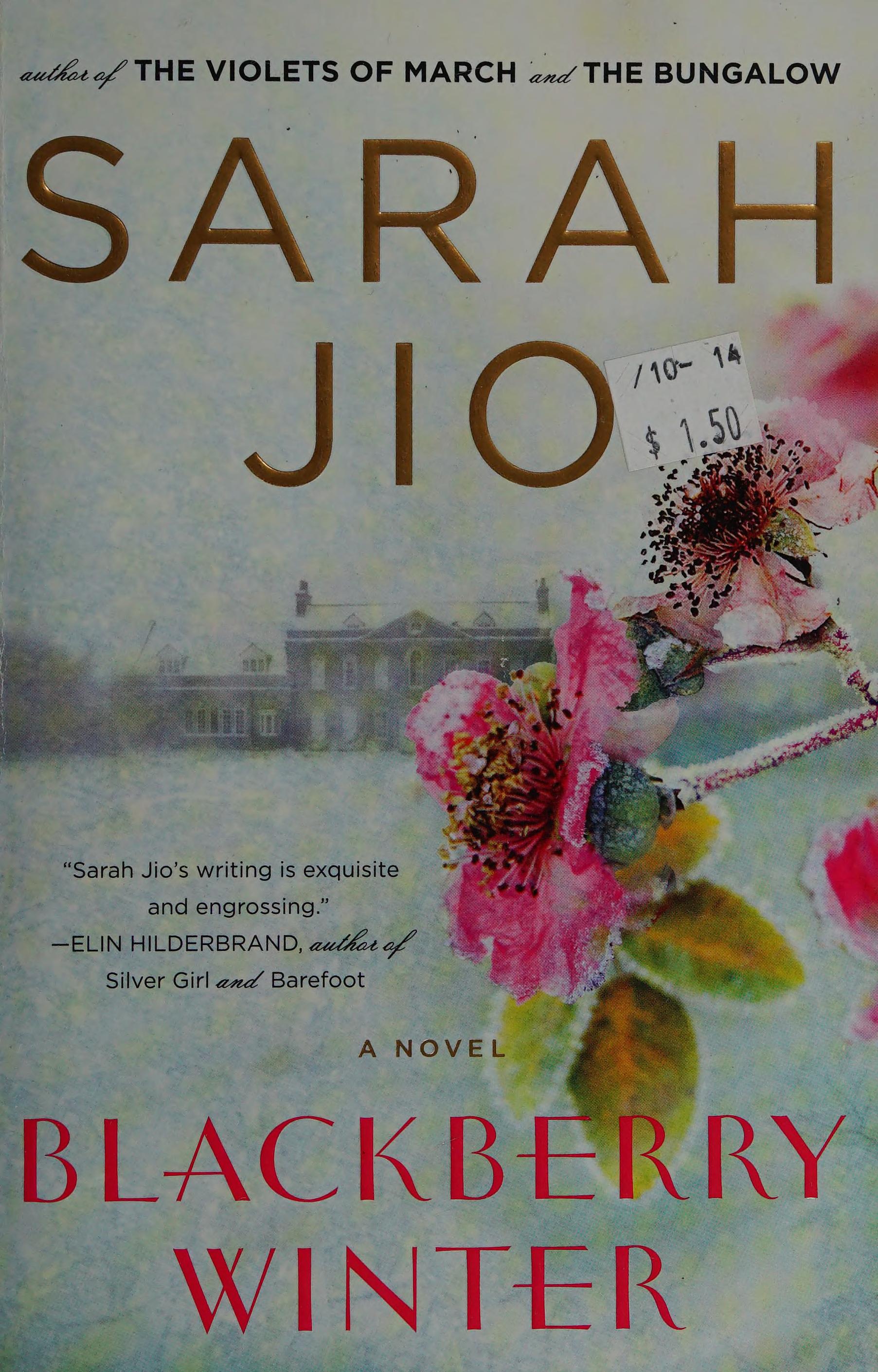 Blackberry Winter by Sarah Jio, ISBN 9780452298385