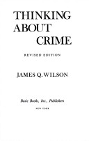 Thinking about crime