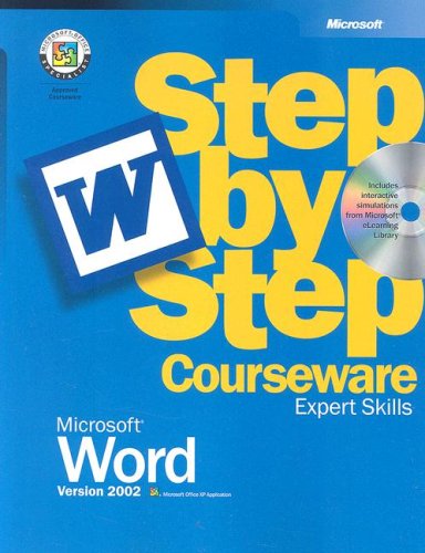 Microsoft Word Version 2002 Step-by-Step Courseware Expert Skills