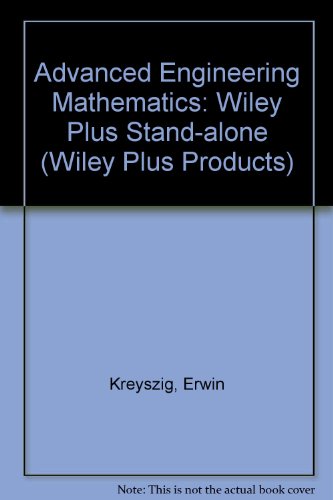 Wiley Plus Stand Alone To Accompany Advanced Engineering Mathematics