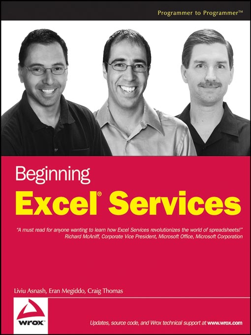 Beginning Excel? Services