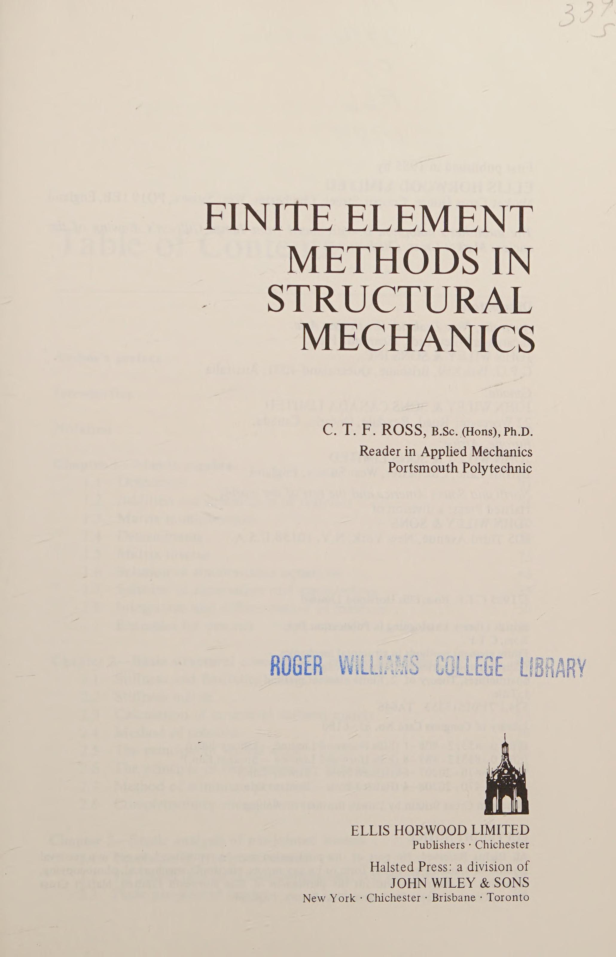 Ross Mechanics C