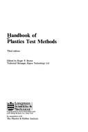 Handbook Of Plastics Test Methods