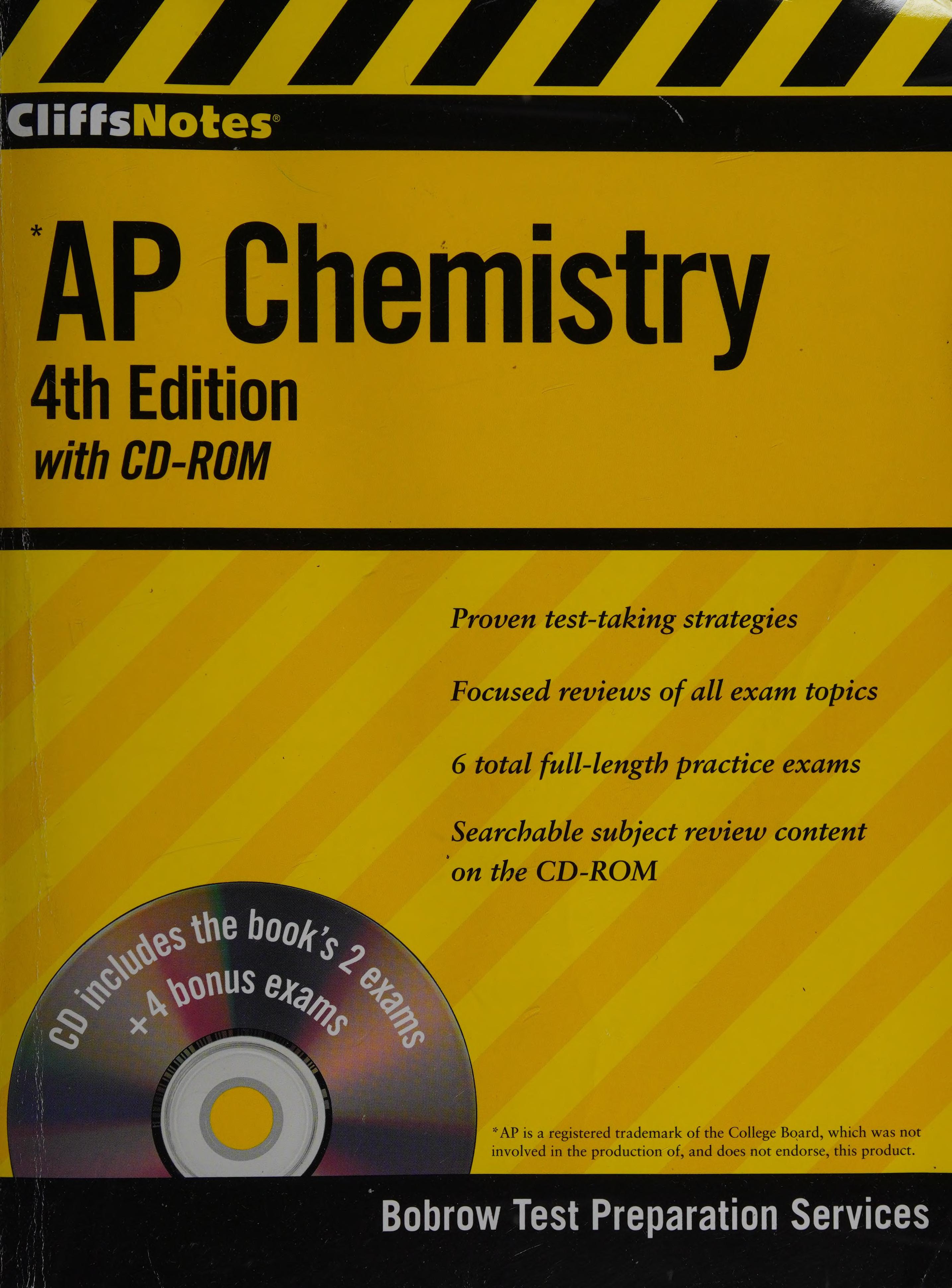 CliffsNotes AP Chemistry