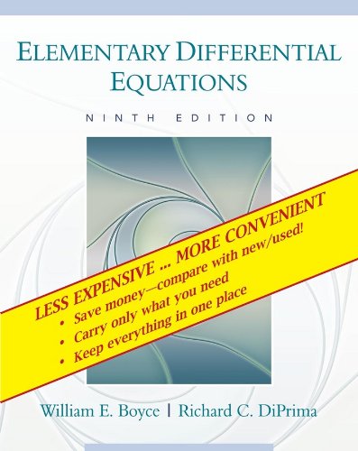 Elementary Differential Equations