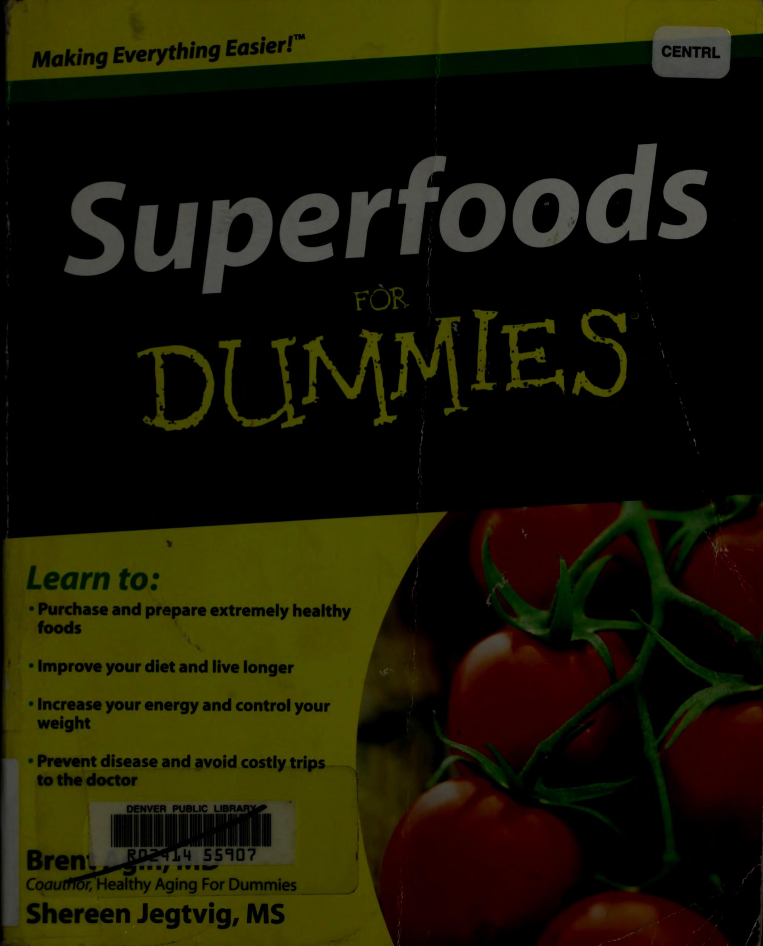 Superfoods for dummies