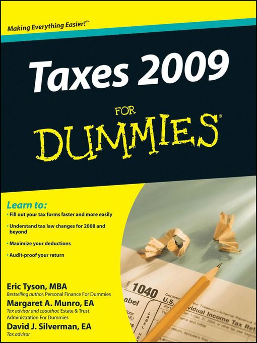 Taxes 2009 for Dummies®