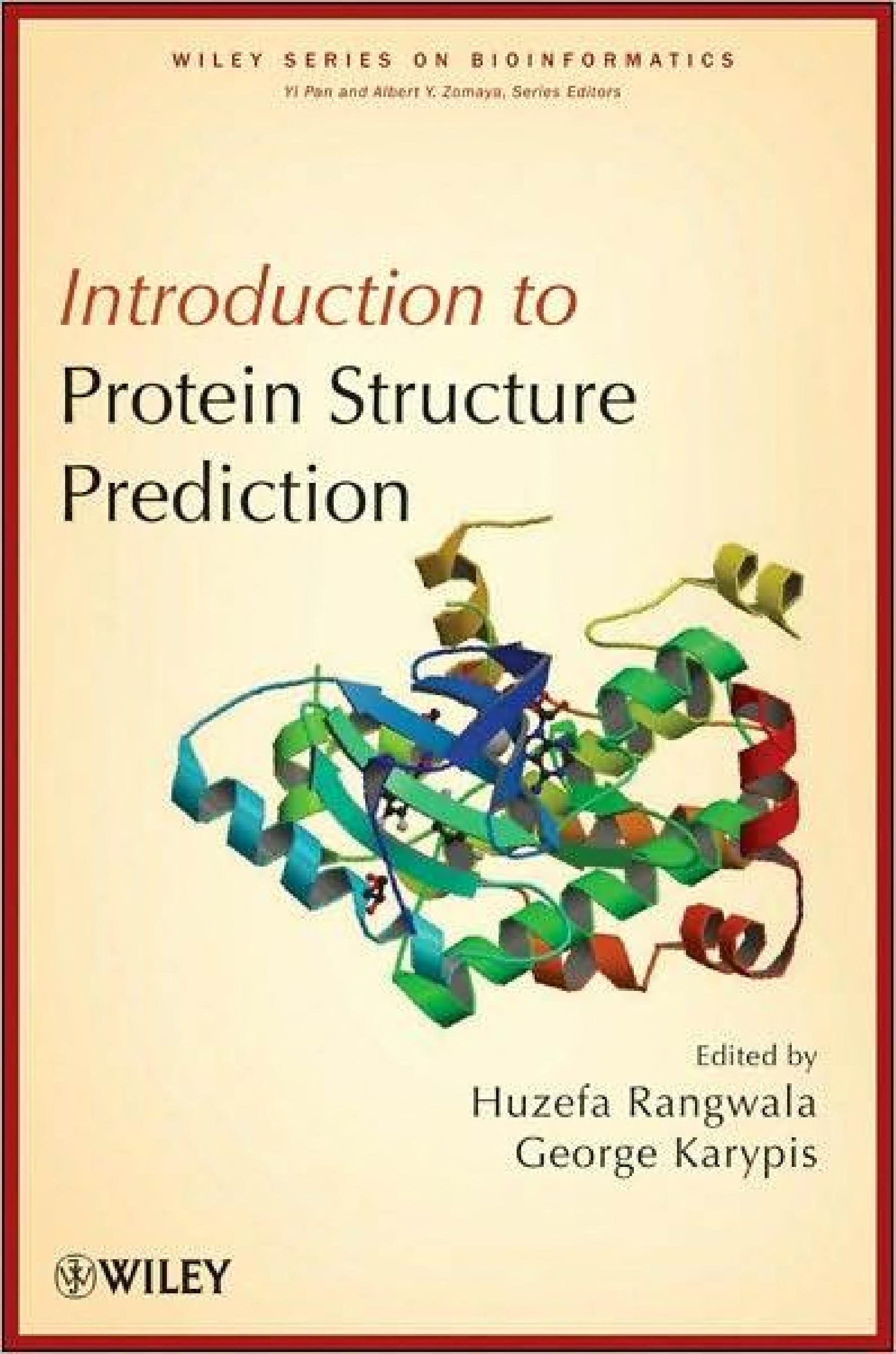 Introduction to protein structure prediction