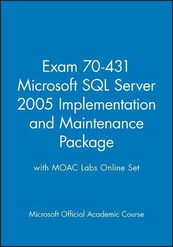 Microsoft Official Academic Course