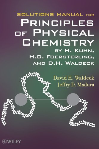 Solutions Manual for Principles of Physical Chemistry
