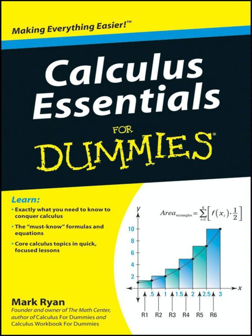 Calculus Essentials for Dummies