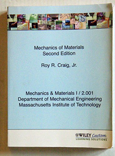 Mechanics of Materials 2nd Edition for MIT