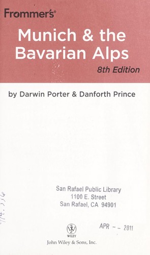 Frommer'S Munich And The Bavarian Alps