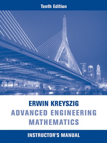 Advanced Engineering Mathematics Instructor'S Manual