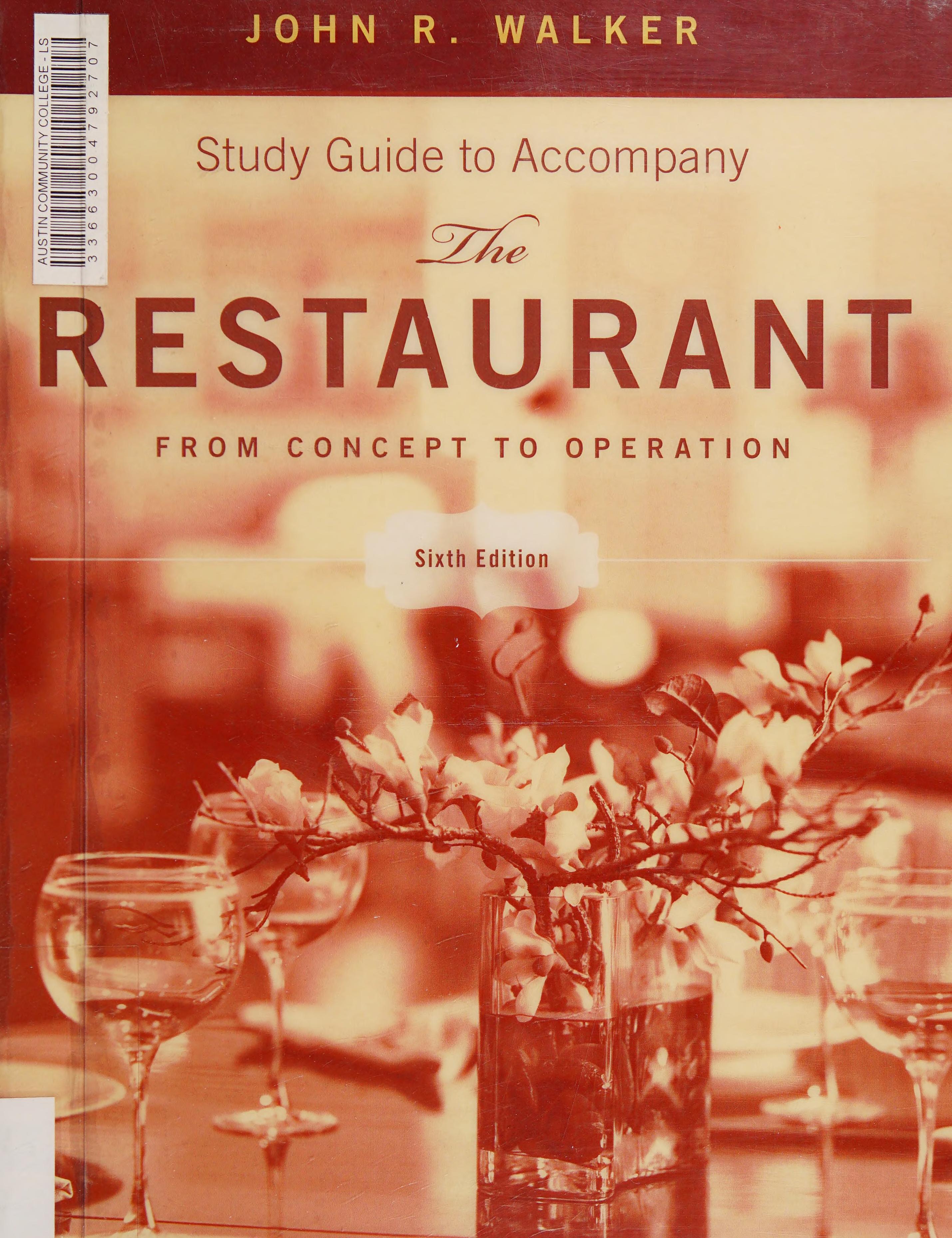 The Restaurant, Study Guide