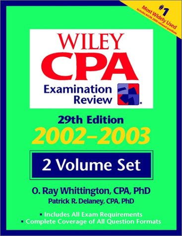 Wiley Cpa Examination Review, 2 Volume Set