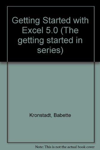 Getting Started with Excel 5.0