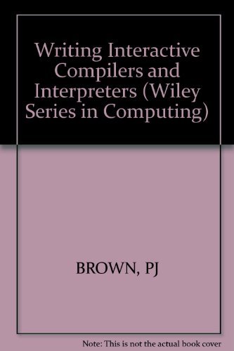 Writing Interactive Compilers And Interpreters