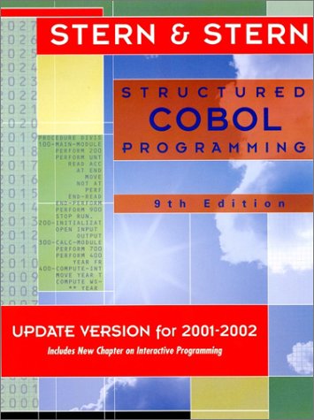 Structured COBOL Programming: Update Version For 2001 - 2002