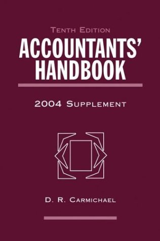 Accountants' Handbook - 2004 Supplement
