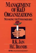 Management of Research and Development Organizations