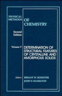 Physical Methods of Chemistry