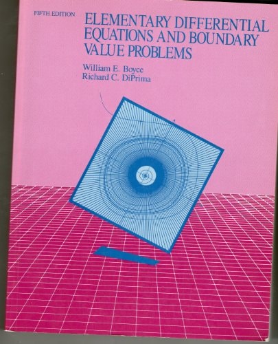Elementary Differential Equations and Boundary Value Problems