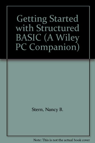 Getting Started With Structured Basic