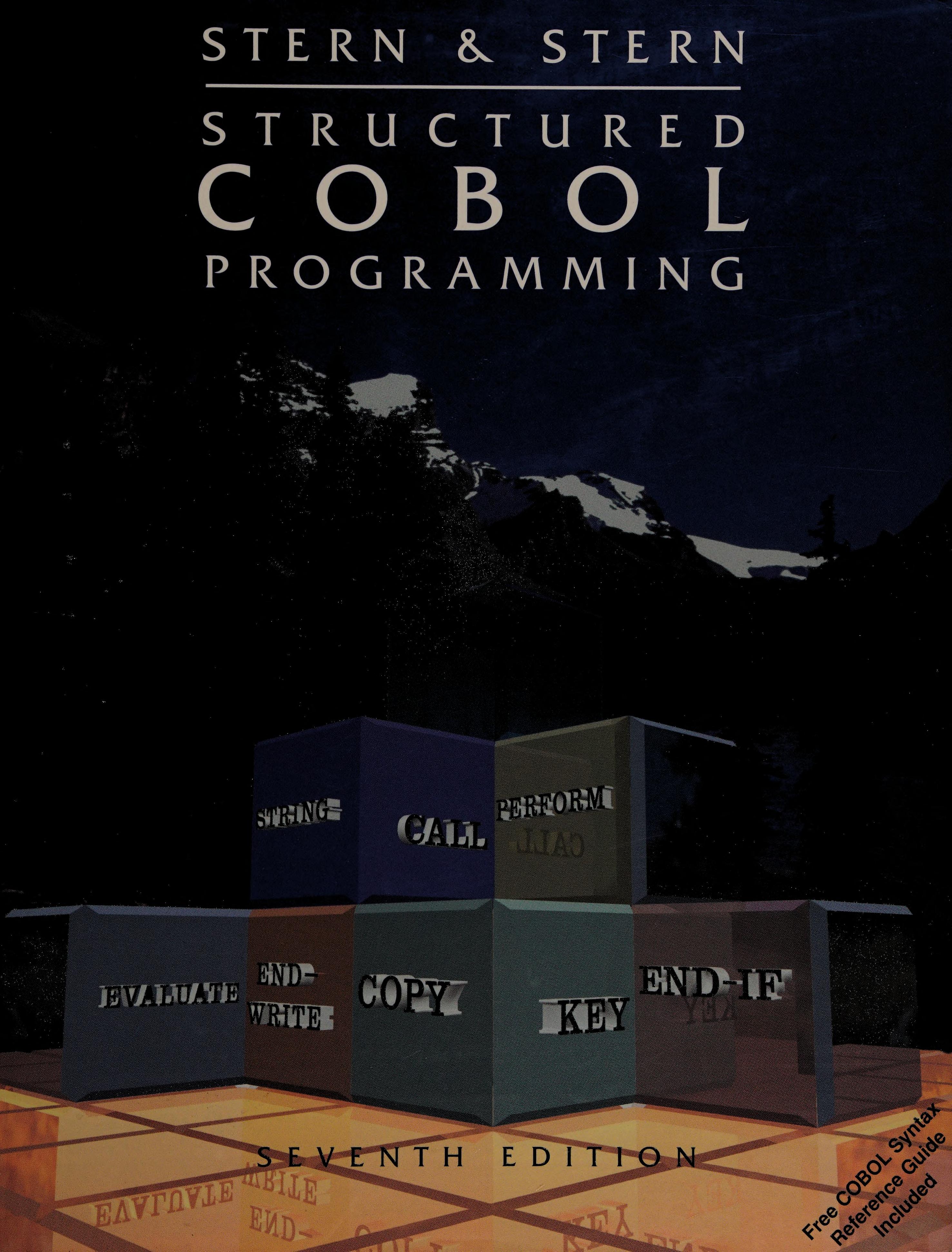 Structured COBOL Programming, 7th Edition