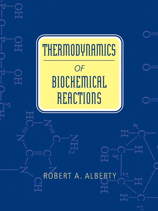 Thermodynamics Of Biochemical Reactions
