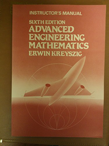 Instructor'S Manual For Advanced Engineering Mathematics, 6th Edition