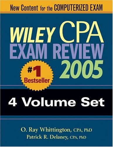 Wiley Cpa Examination Review 2005, 4-Volume Set (Wiley Cpa Examination Review (4v.))