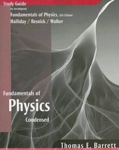 Fundamentals Of Physics, Student Study Guide