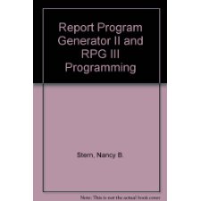 Rpg Ii And Rpg Iii Programming