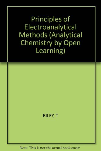 Principles Of Electroanalytical Methods