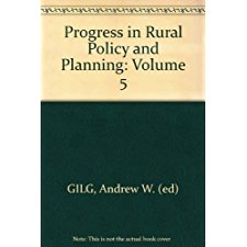 Progress in Rural Policy and Planning, 1995