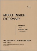 Middle English Dictionary